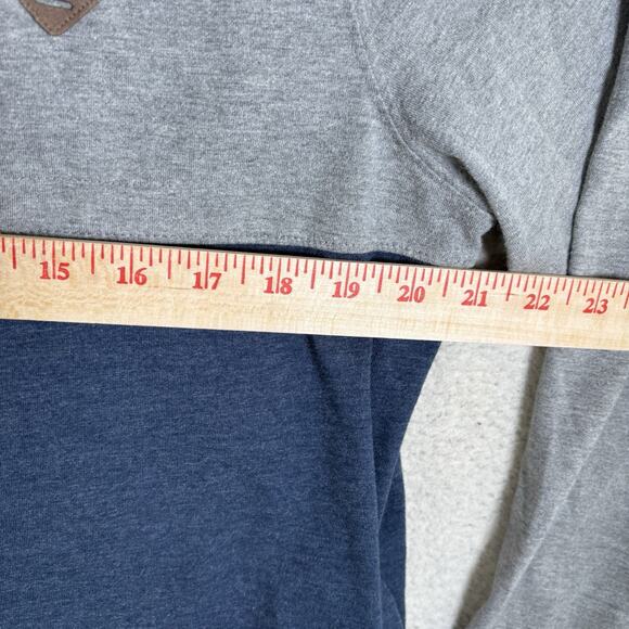 Hippy Tree Anorak Hoodie Mens Medium Gray Blue Surf Beach Pullover HippyTree - Picture 10 of 16